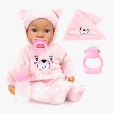 Bayer Design Piccolina Interaktiv Dukke 42 cm, Pink