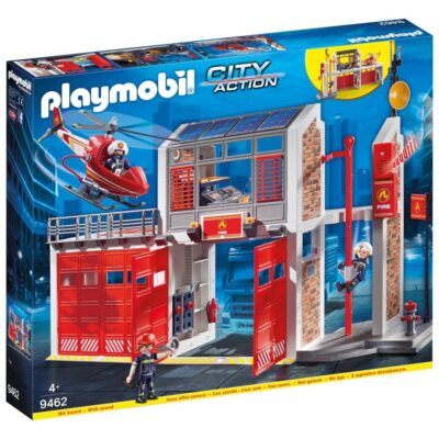 Playmobil City Action - Stor Brandstation - Fra 4-10 år.