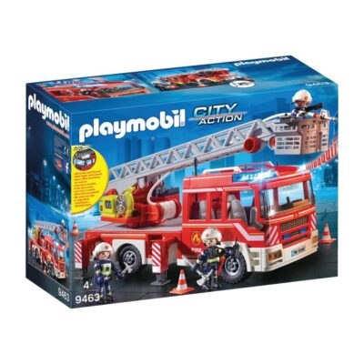 Playmobil City Action - Brandvæsenets Stigevogn - Fra 4-10 år.