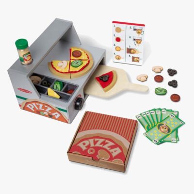 Melissa & Doug Top & Bake Pizzadisk Legesæt