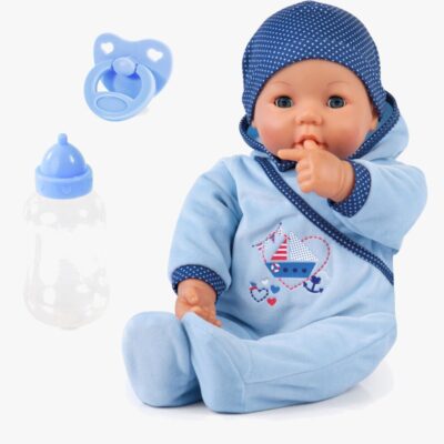 Bayer Design Hello Baby Boy Interaktiv Dukke