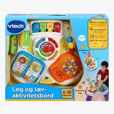 VTech Baby Leg og lær aktivitetsbord med dansk tale