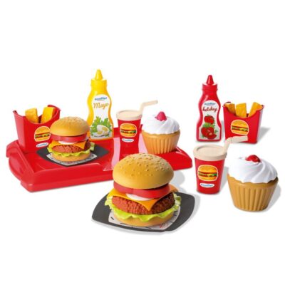 Ecoiffier - Legemad - Fastfood - 32 dele