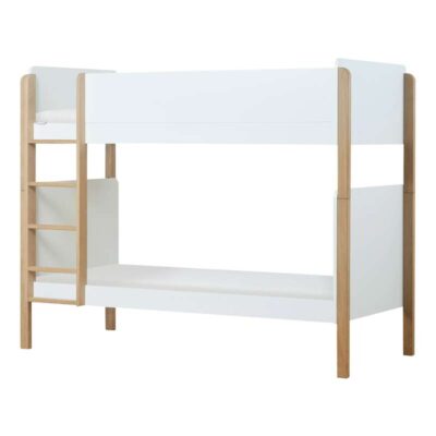 Hoppekids BLEND - 2-i-1 Køjeseng m. ECO Dream Madras - 90x200 cm - Egetræ