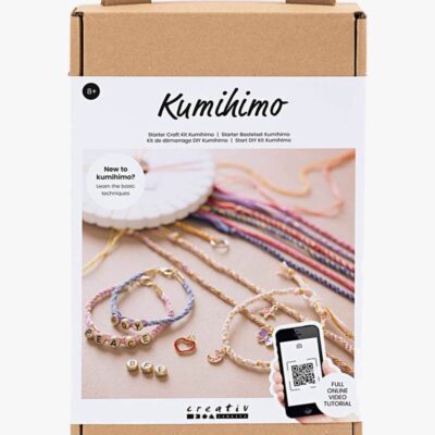 CreativCompany Kumihimo DIY Armbåndssæt