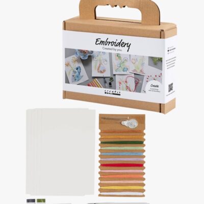 Creativ Company Kreasæt Broderi & Akvarelmaling