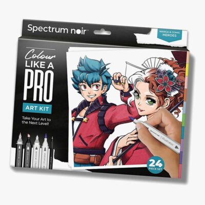 Spectrum Noir Illustrationssæt Tegneseriehelte