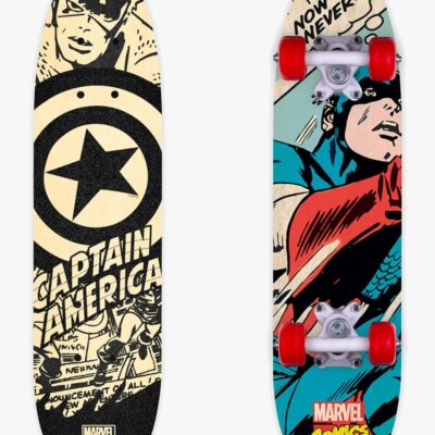 Marvel Captain America Wooden Skateboard