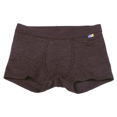 Joha Boxershorts - Uld - Mørk Brun