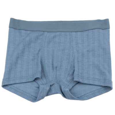 Joha Boxershorts - Uld/Silke - Blå