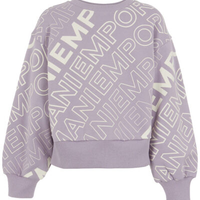 EA7 Sweatshirt - Lilla/Grå