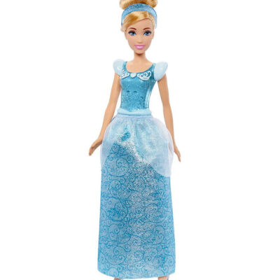 Disney Princess Askepot dukke med hårbånd - 30 cm