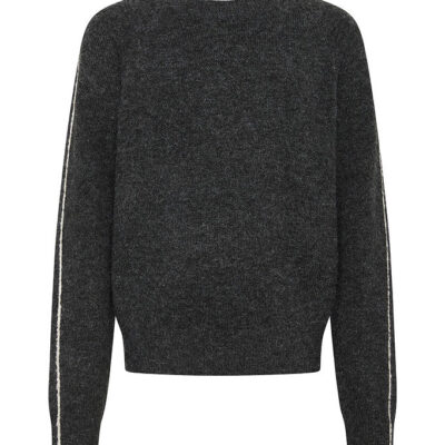 Grunt Bluse - Strik - GRAirdrie - Dark Grey