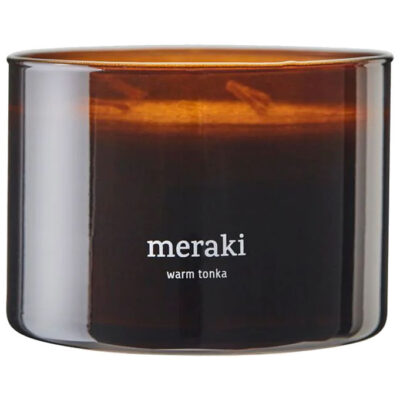 Meraki - Duftlys - Warm tonka - h: 7.5 cm, dia: 10 cm