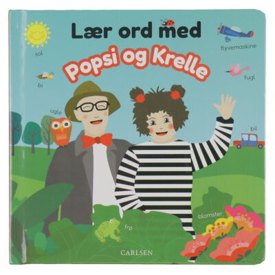 Forlaget Carlsen Billedbog - Lær Ord Med Popsi og Krelle - Dansk