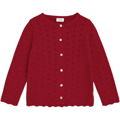 Hust and Claire Cardigan - Strik - Caren - Teaberry