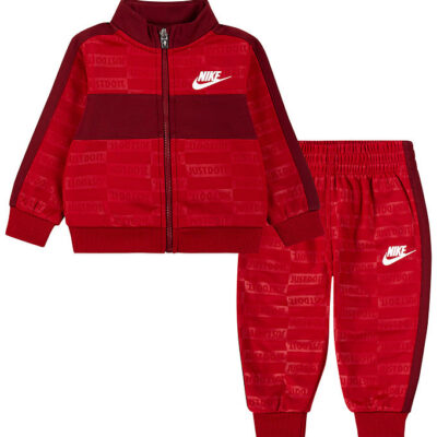 Nike Træningssæt - Cardigan/Bukser - Gym Red
