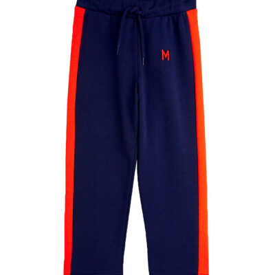 Mini Rodini Sweatpants - Panel - Blue