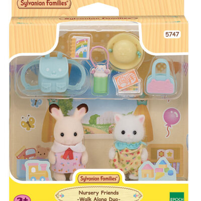 Sylvanian Families - Vuggestue-venner - Walk Along Duo (5747)