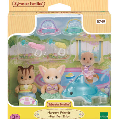 Sylvanian Families - Børnehavevenner - Badebassin Trio (5749)