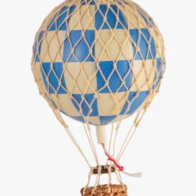 Authentic Models Floating the Skies Luftballon Ternet Mønster, Blå