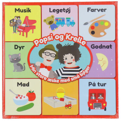 Forlaget Carlsen Bog - Popsi Og Krelle - Min Store Æske m. Små B