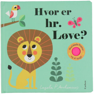 Forlaget Carlsen Billedbog m. Flapper - Hvor Er Hr. Løve?