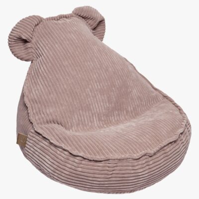 Meowbaby Aesthetic Sækkestol Teddy, Powder Rose, Børnemøbler, Indretning børneværelse