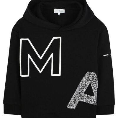 Little Marc Jacobs Hættetrøje - Sort m. Print