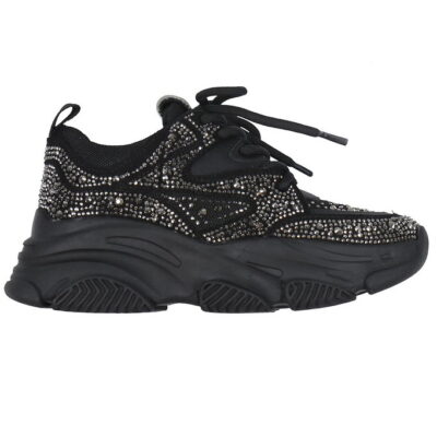 Steve Madden Sko - Jprivy - Black/Silver