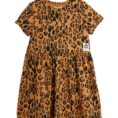 Mini Rodini Kjole - Basic - Leopard