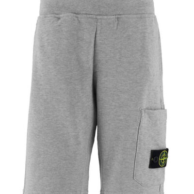 Stone Island Sweatshorts - Gråmeleret