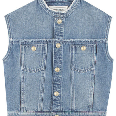 Zadig & Voltaire Denimvest - Kaely - Double Stone