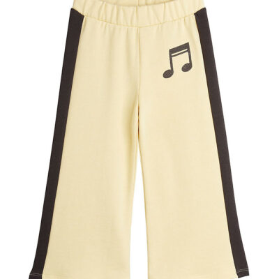 Mini Rodini Sweatpants - Note - Lysegul m. Brun