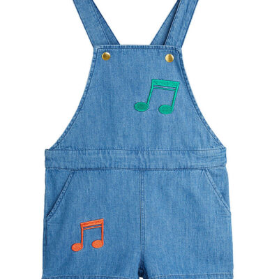 Mini Rodini Smækbukser - Denim - Note - Blå