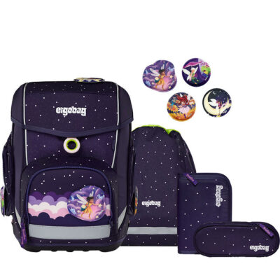 Ergobag Skoletaskesæt - Cubo - StargazBear