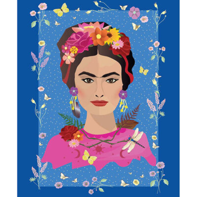 Vissevasse Plakat - 50x70 cm - Frida Kahlo