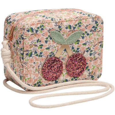 Mimi & Lula Skuldertaske - Floral Cherries Florence