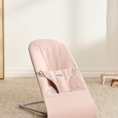 BabyBjörn Bliss Skråstol Woven, Light Pink Melange