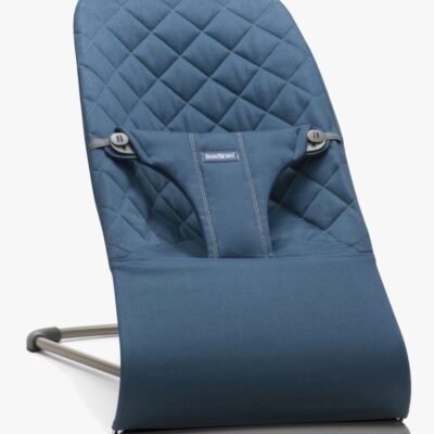 BabyBjörn Bliss Skråstol Woven Classic Quilt, Midnatsblå