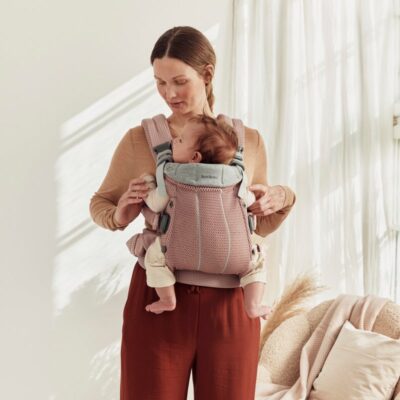 BabyBjörn Bæresele Harmony 3D Mesh, Lyserød