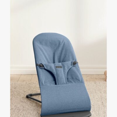 BabyBjörn Bliss Skråstol Woven Mélange, Blå