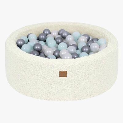 MeowBaby Bearly Rundt Boldbassin, Cream