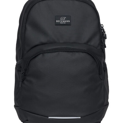 Beckmann Skoletaske - Sport Junior - Black Coated - Sort