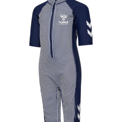 Hummel Badeheldragt - HmlMorgat - Navy Blue/Bright White
