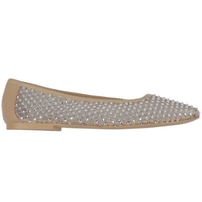 Steve Madden Ballerinas - TAN MESH
