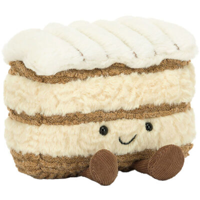 Jellycat Bamse - 11x12 cm - Amuseables Millie Mille-Feuille