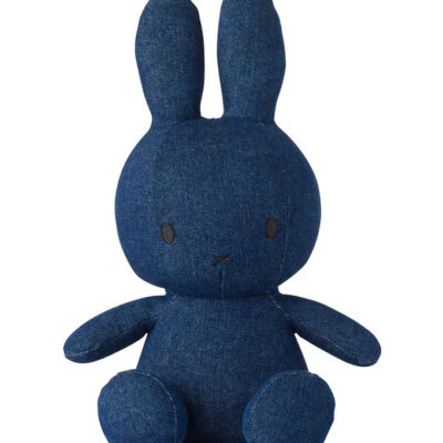 Bon Ton Toys Bamse - 33 cm - Miffy Sitting - Raw Denim