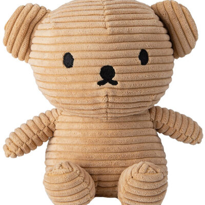 Bon Ton Toys Bamse - 17 cm - Boris Bear ECO Corduroy - Beige