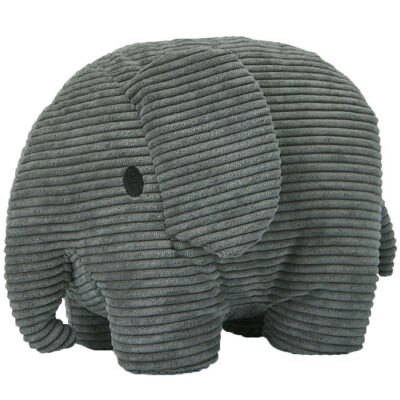 Bon Ton Toys Bamse - 26 cm - Elephant Corduroy - Grå